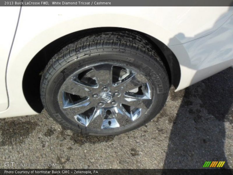 White Diamond Tricoat / Cashmere 2013 Buick LaCrosse FWD
