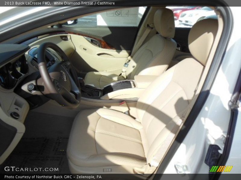White Diamond Tricoat / Cashmere 2013 Buick LaCrosse FWD