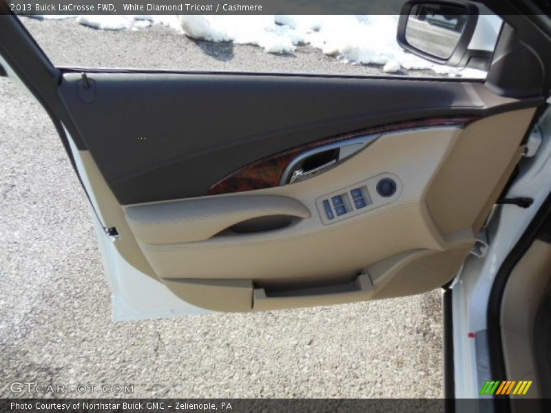 White Diamond Tricoat / Cashmere 2013 Buick LaCrosse FWD