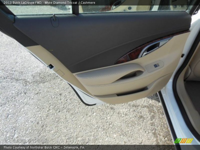White Diamond Tricoat / Cashmere 2013 Buick LaCrosse FWD