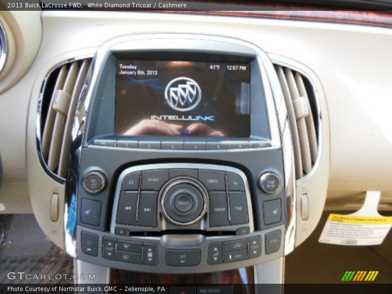 White Diamond Tricoat / Cashmere 2013 Buick LaCrosse FWD