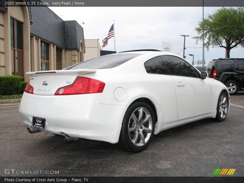 Ivory Pearl / Stone 2005 Infiniti G 35 Coupe