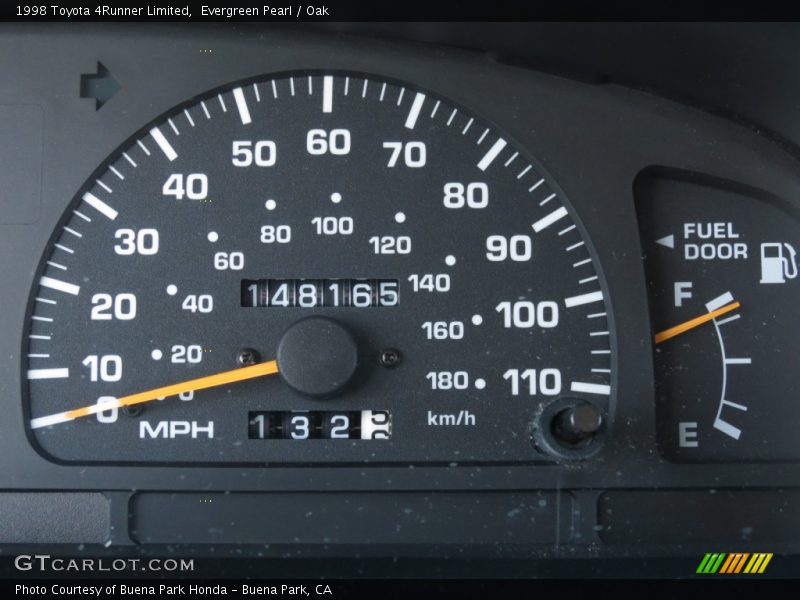 Evergreen Pearl / Oak 1998 Toyota 4Runner Limited