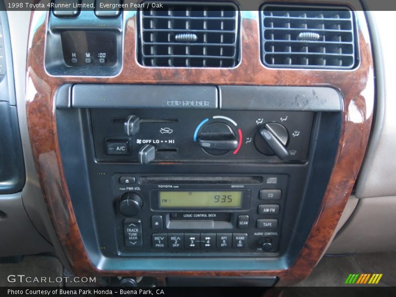 Evergreen Pearl / Oak 1998 Toyota 4Runner Limited