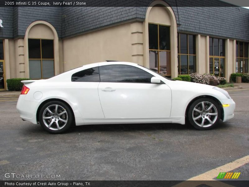 Ivory Pearl / Stone 2005 Infiniti G 35 Coupe