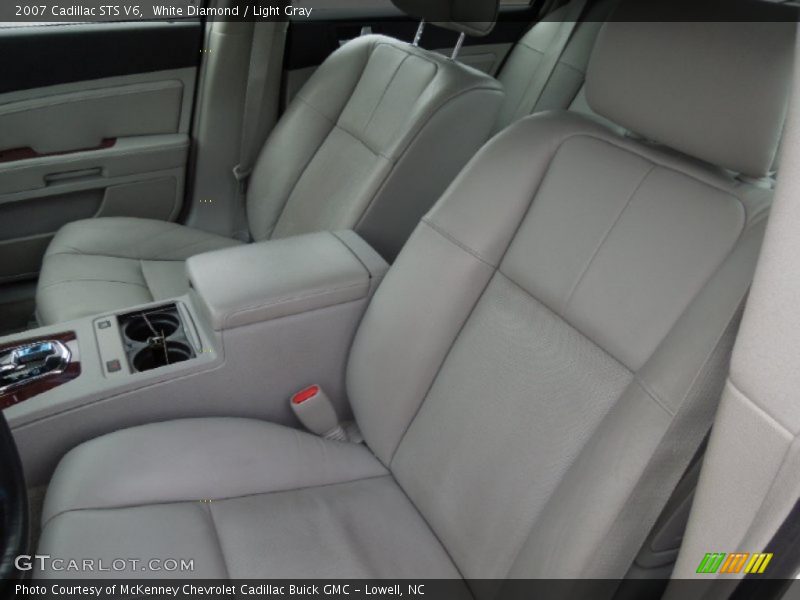 White Diamond / Light Gray 2007 Cadillac STS V6