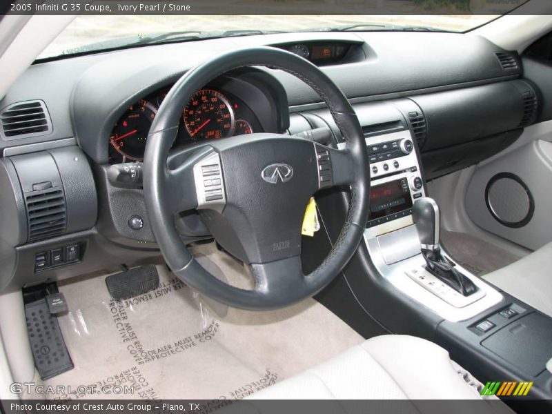 Ivory Pearl / Stone 2005 Infiniti G 35 Coupe