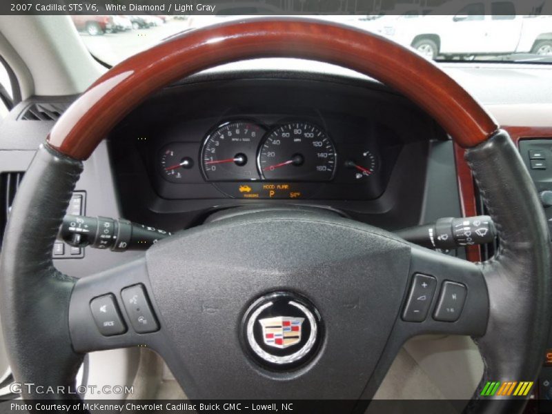White Diamond / Light Gray 2007 Cadillac STS V6