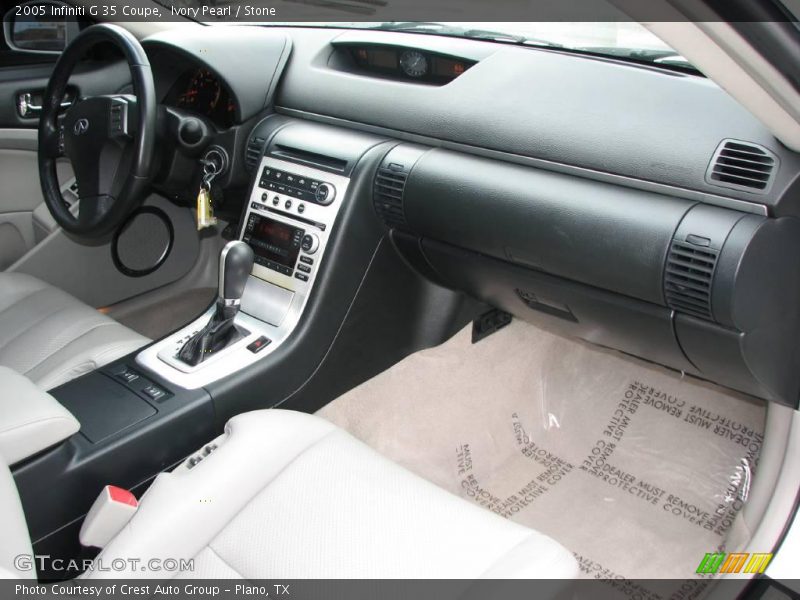 Ivory Pearl / Stone 2005 Infiniti G 35 Coupe