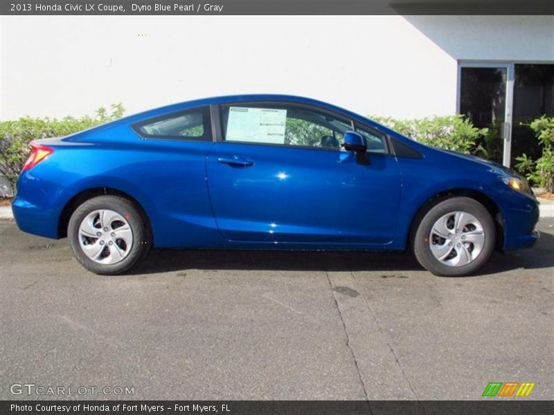  2013 Civic LX Coupe Dyno Blue Pearl