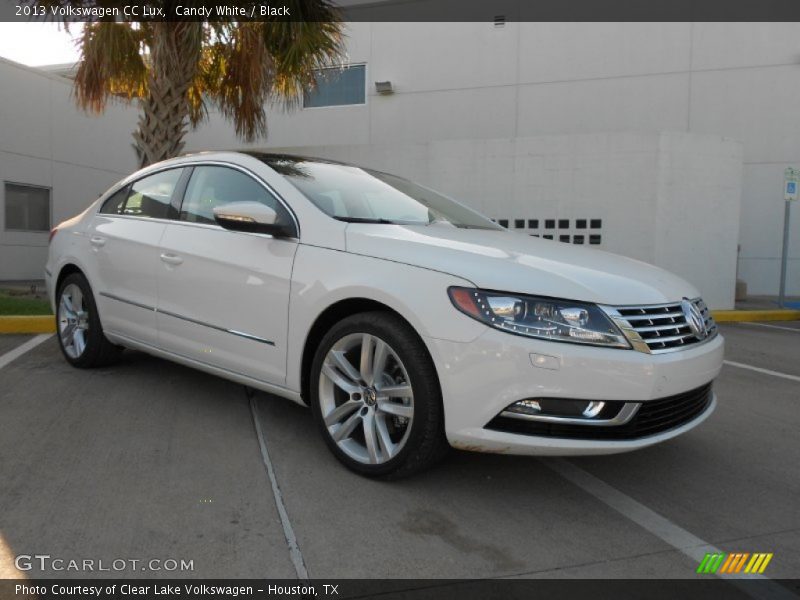 Candy White / Black 2013 Volkswagen CC Lux