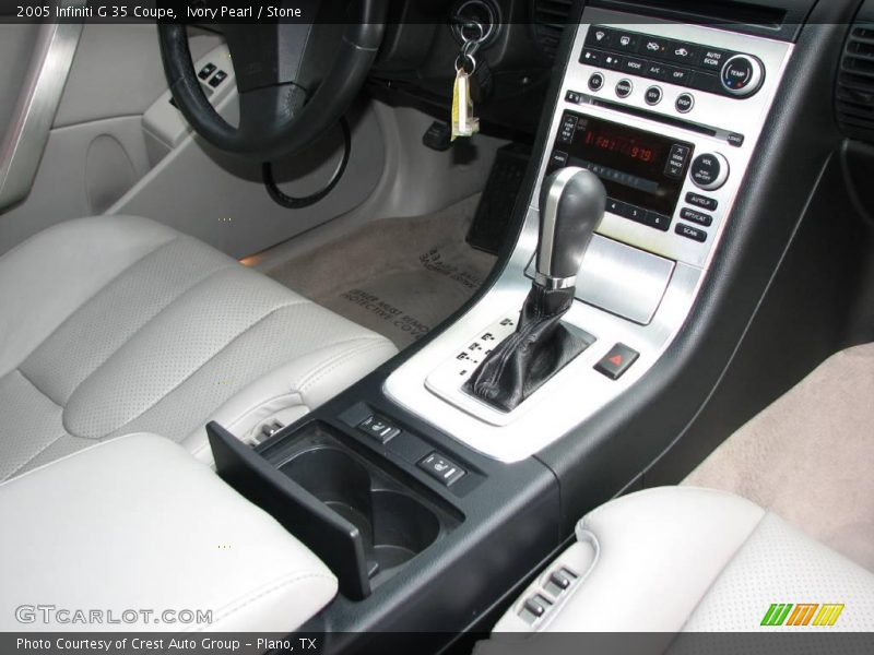 Ivory Pearl / Stone 2005 Infiniti G 35 Coupe