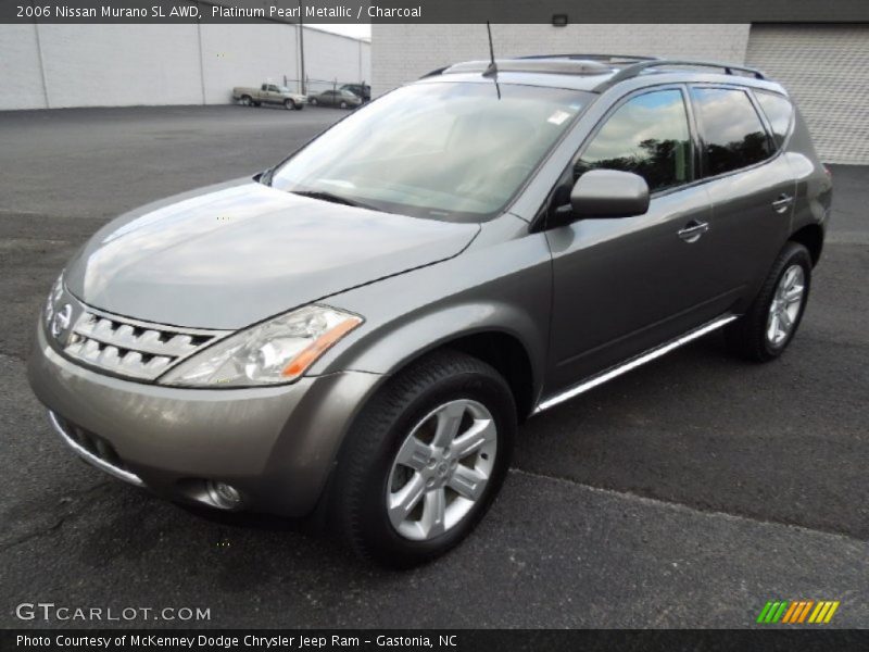 Platinum Pearl Metallic / Charcoal 2006 Nissan Murano SL AWD