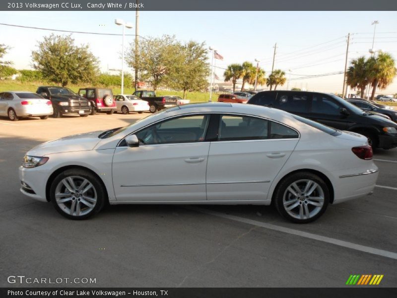 Candy White / Black 2013 Volkswagen CC Lux