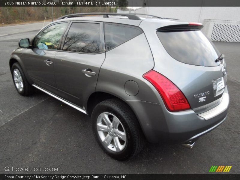 Platinum Pearl Metallic / Charcoal 2006 Nissan Murano SL AWD