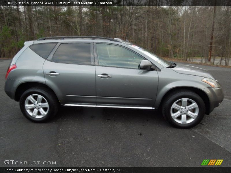 Platinum Pearl Metallic / Charcoal 2006 Nissan Murano SL AWD