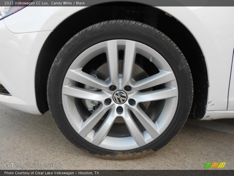 Candy White / Black 2013 Volkswagen CC Lux