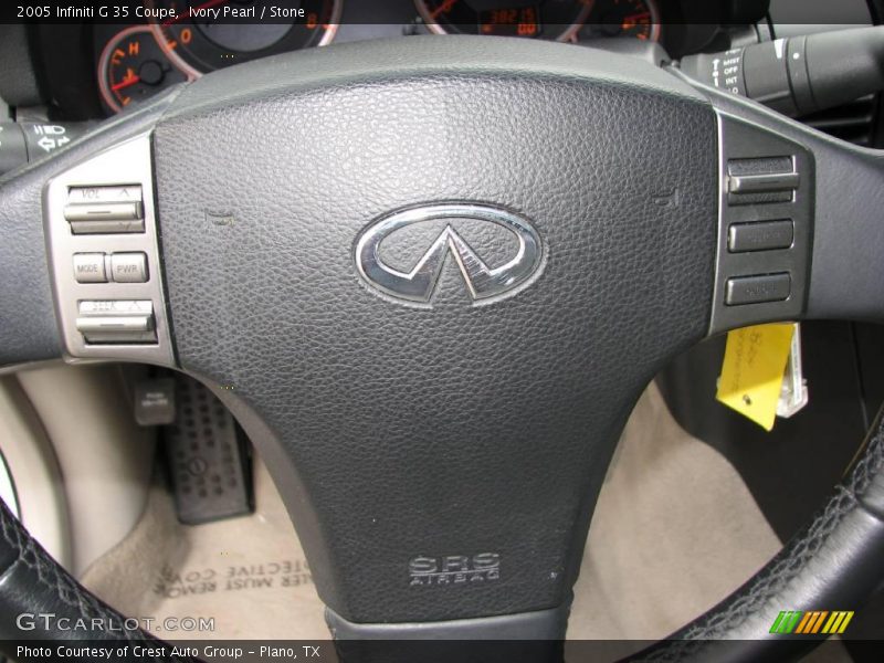 Ivory Pearl / Stone 2005 Infiniti G 35 Coupe