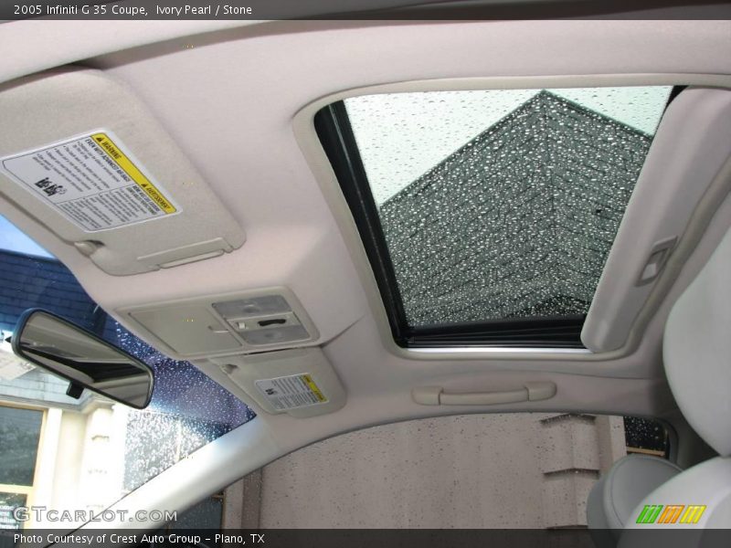 Ivory Pearl / Stone 2005 Infiniti G 35 Coupe