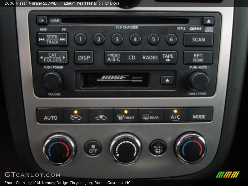 Platinum Pearl Metallic / Charcoal 2006 Nissan Murano SL AWD