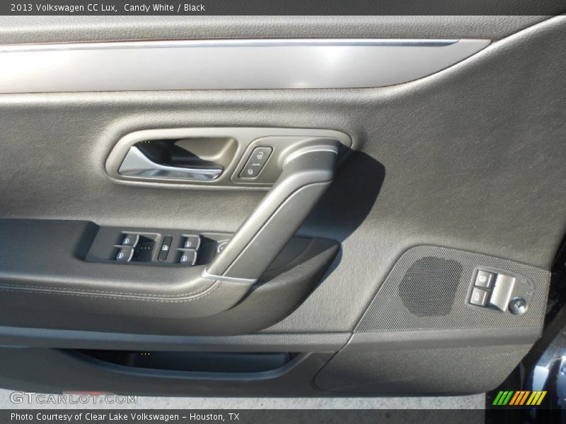 Candy White / Black 2013 Volkswagen CC Lux