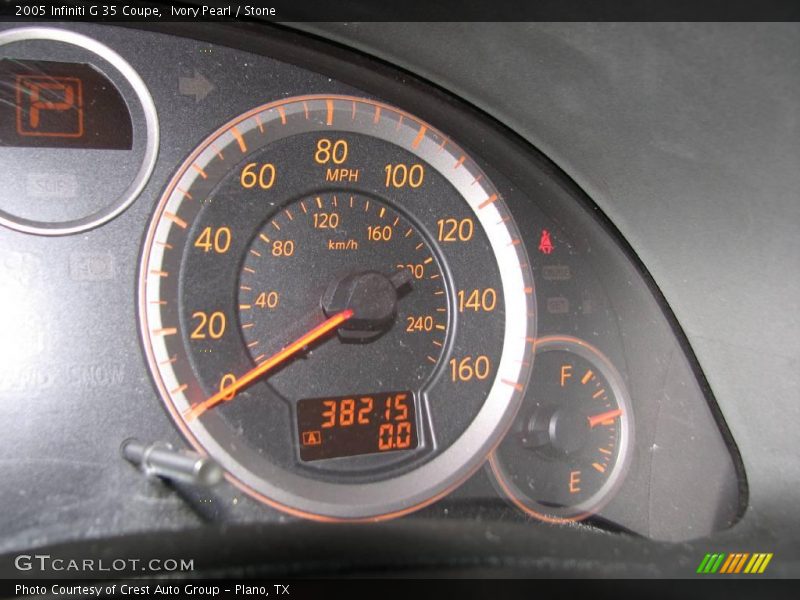 Ivory Pearl / Stone 2005 Infiniti G 35 Coupe