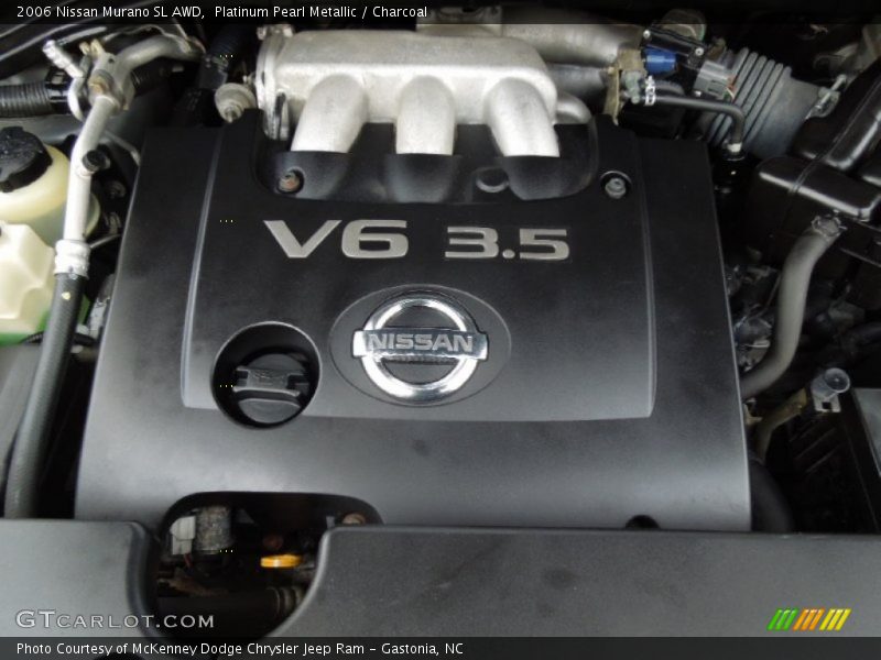 Platinum Pearl Metallic / Charcoal 2006 Nissan Murano SL AWD