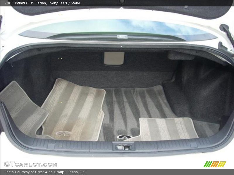 Ivory Pearl / Stone 2005 Infiniti G 35 Sedan