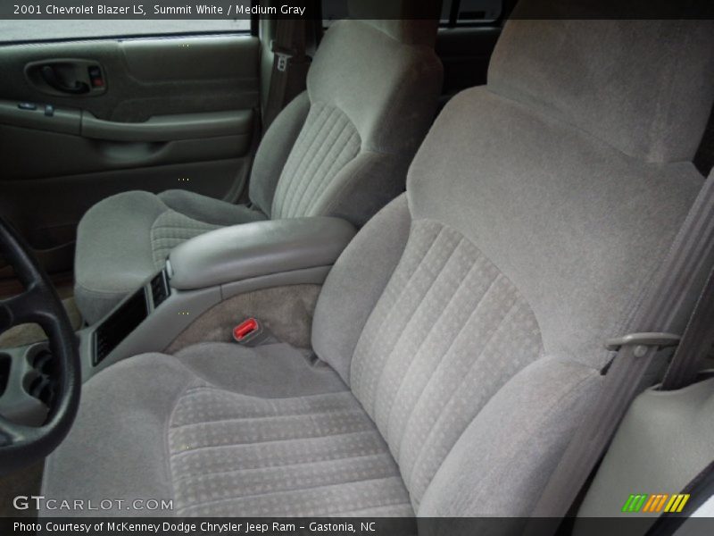 Front Seat of 2001 Blazer LS