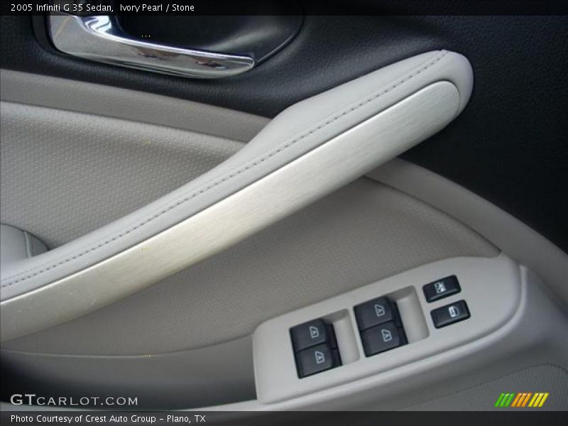 Ivory Pearl / Stone 2005 Infiniti G 35 Sedan