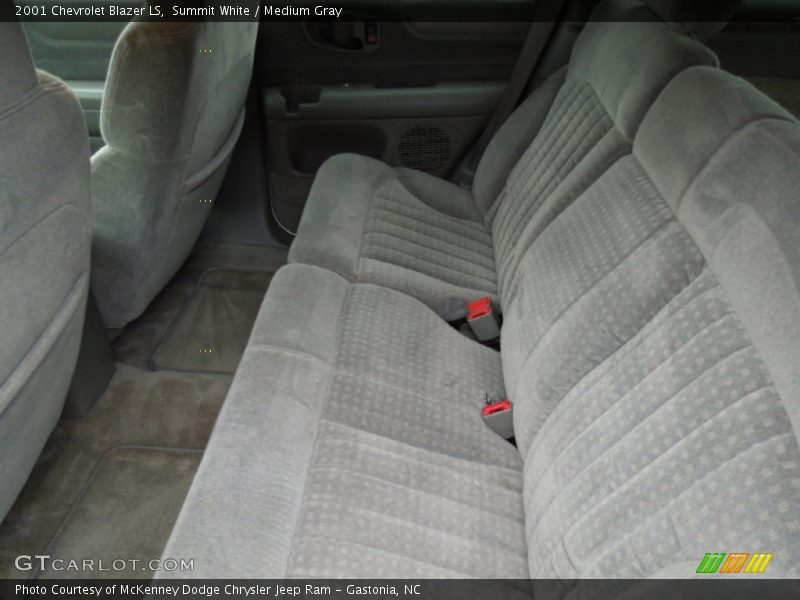 Rear Seat of 2001 Blazer LS