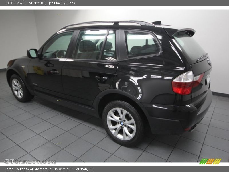 Jet Black / Black 2010 BMW X3 xDrive30i