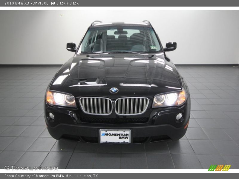 Jet Black / Black 2010 BMW X3 xDrive30i
