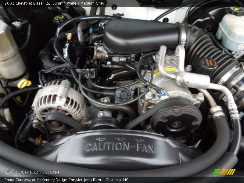  2001 Blazer LS Engine - 4.3 Liter OHV 12-Valve Vortec V6