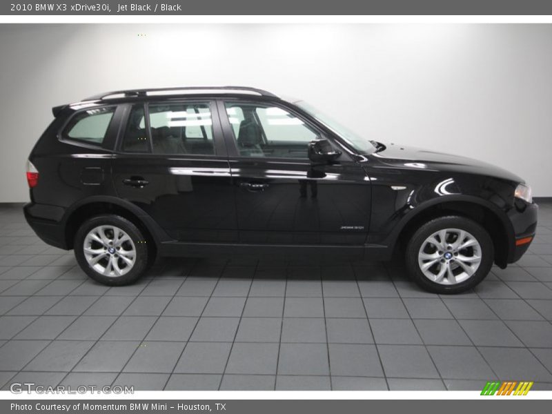 Jet Black / Black 2010 BMW X3 xDrive30i