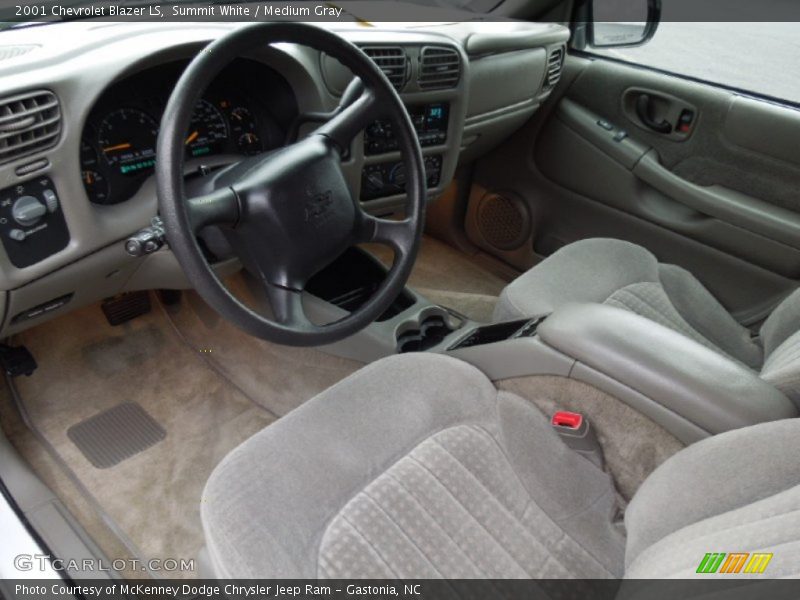Medium Gray Interior - 2001 Blazer LS 
