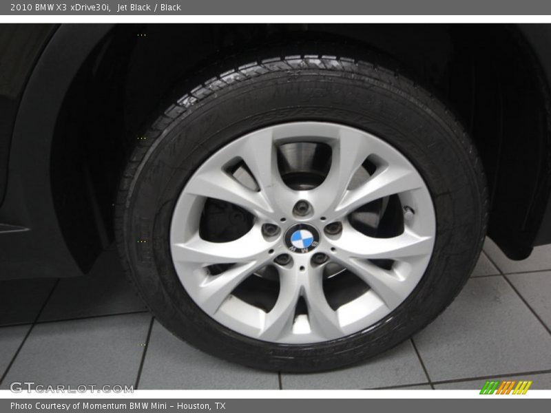 Jet Black / Black 2010 BMW X3 xDrive30i