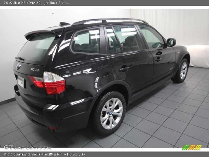 Jet Black / Black 2010 BMW X3 xDrive30i