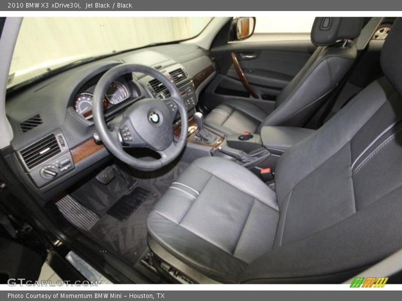 Jet Black / Black 2010 BMW X3 xDrive30i