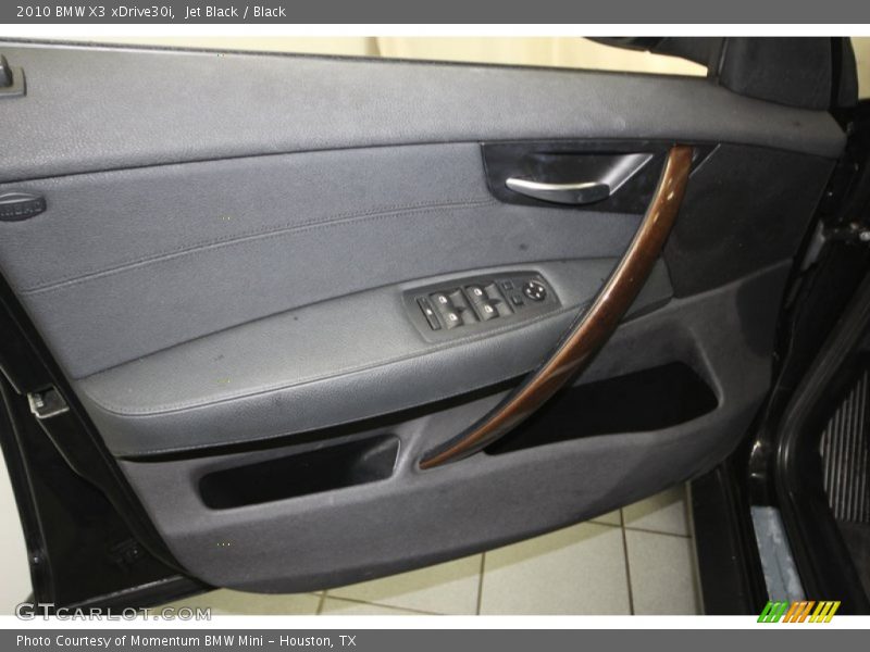 Jet Black / Black 2010 BMW X3 xDrive30i