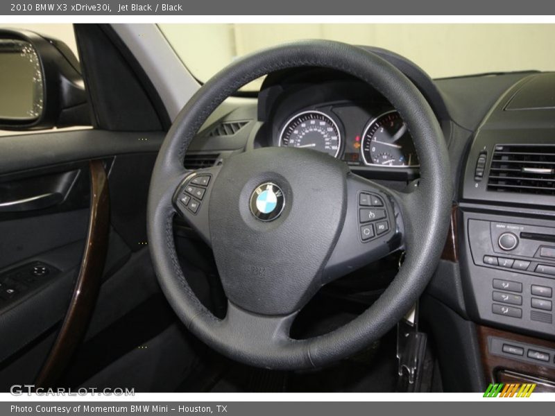 Jet Black / Black 2010 BMW X3 xDrive30i
