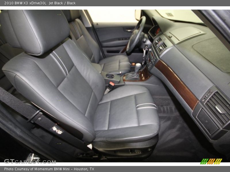 Jet Black / Black 2010 BMW X3 xDrive30i