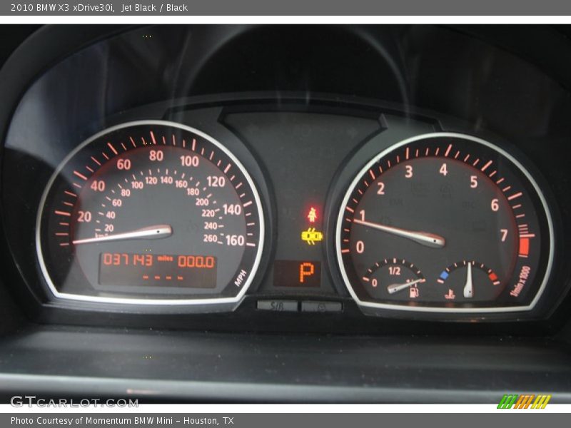 Jet Black / Black 2010 BMW X3 xDrive30i