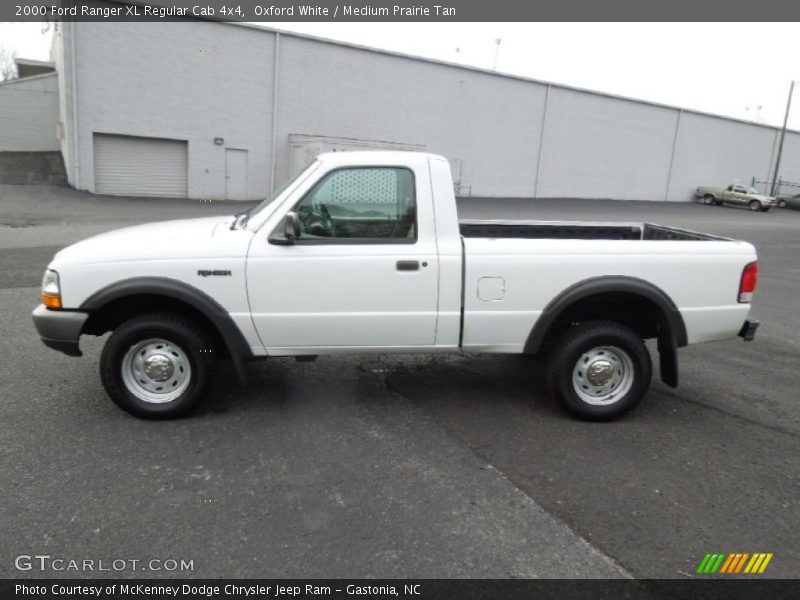  2000 Ranger XL Regular Cab 4x4 Oxford White