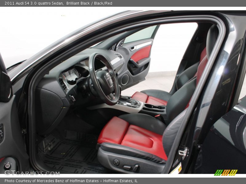 Front Seat of 2011 S4 3.0 quattro Sedan