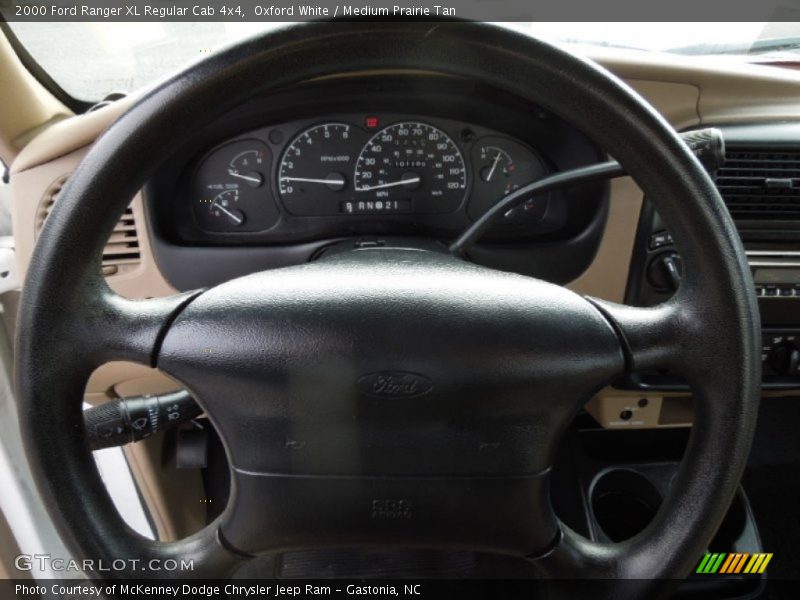  2000 Ranger XL Regular Cab 4x4 Steering Wheel