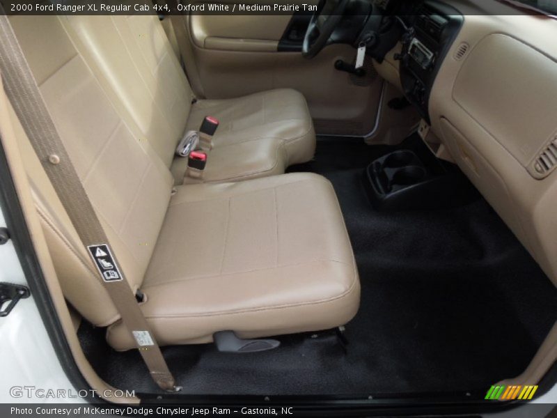 Front Seat of 2000 Ranger XL Regular Cab 4x4
