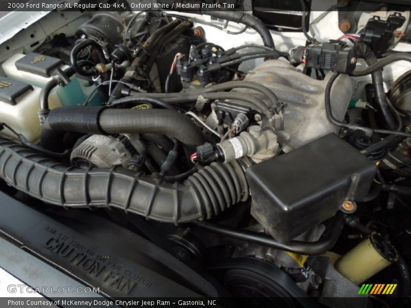  2000 Ranger XL Regular Cab 4x4 Engine - 3.0 Liter OHV 12V Vortec V6