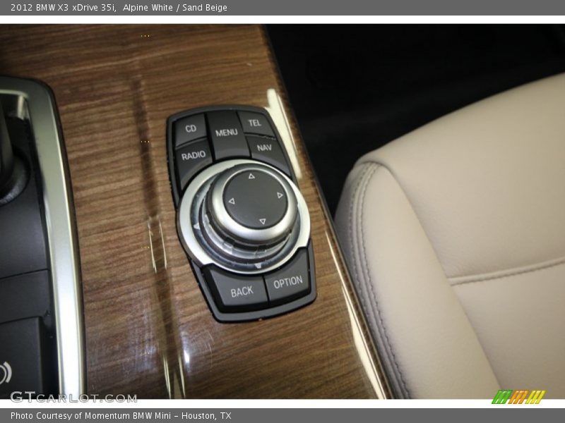 Alpine White / Sand Beige 2012 BMW X3 xDrive 35i