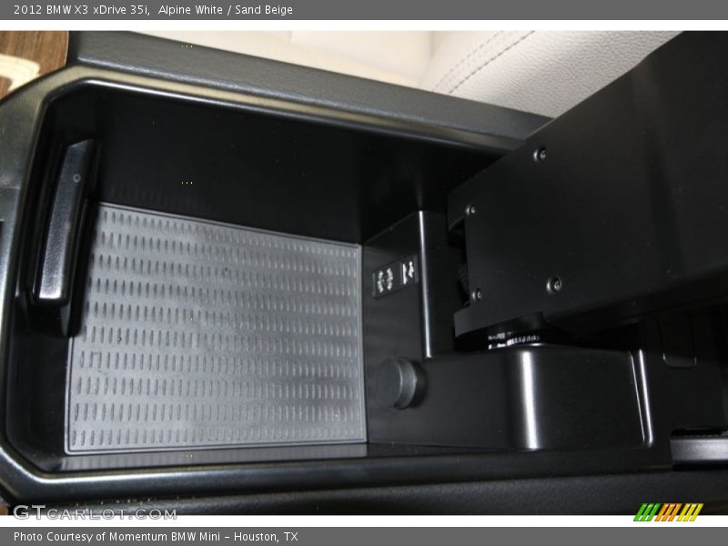 Alpine White / Sand Beige 2012 BMW X3 xDrive 35i